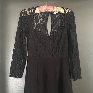 Zara Black Lace Dress